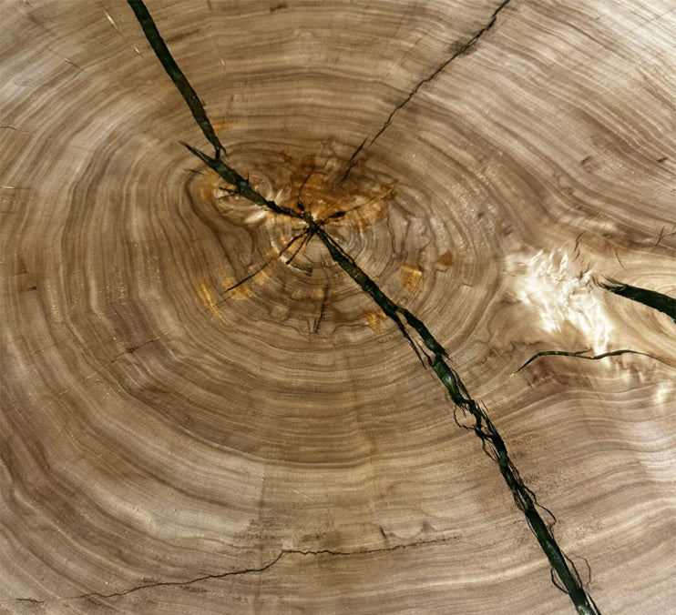 Cottonwood Coffee Table 36x36x2 Inches, Finished With Rubiomoncot