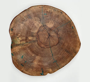 Lazy Susan, Pecan With Odie's Oil 19x19x1 3/4