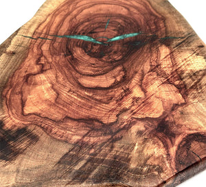 Lazy Susan, Live Edge, Organic Food Safe Finish