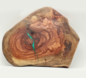 Lazy Susan, Live Edge, Organic Food Safe Finish
