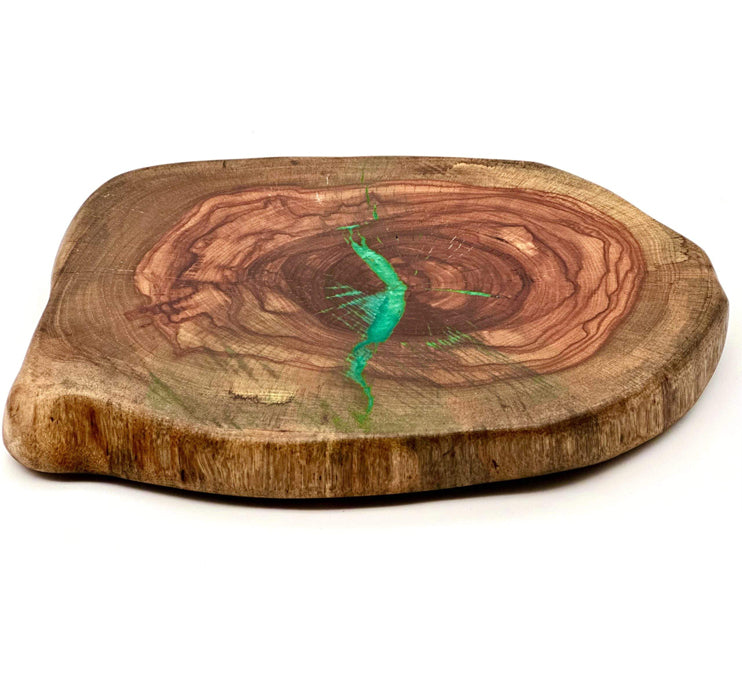 Lazy Susan, Live Edge, Organic Food Safe Finish