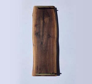 Live Edge Black Walnut Charcuterie Board 18x11x3/4 Inch
