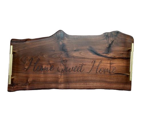 Walnut Serving Board 18x12x1 Inch