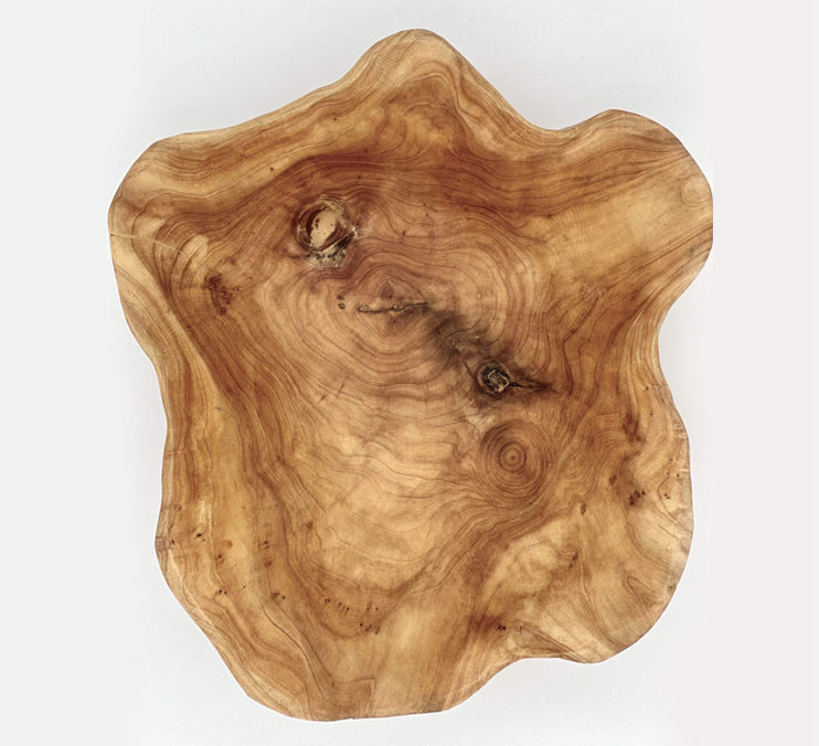 Cedar Live Edge Hand-carved Bowls, Various Sizes