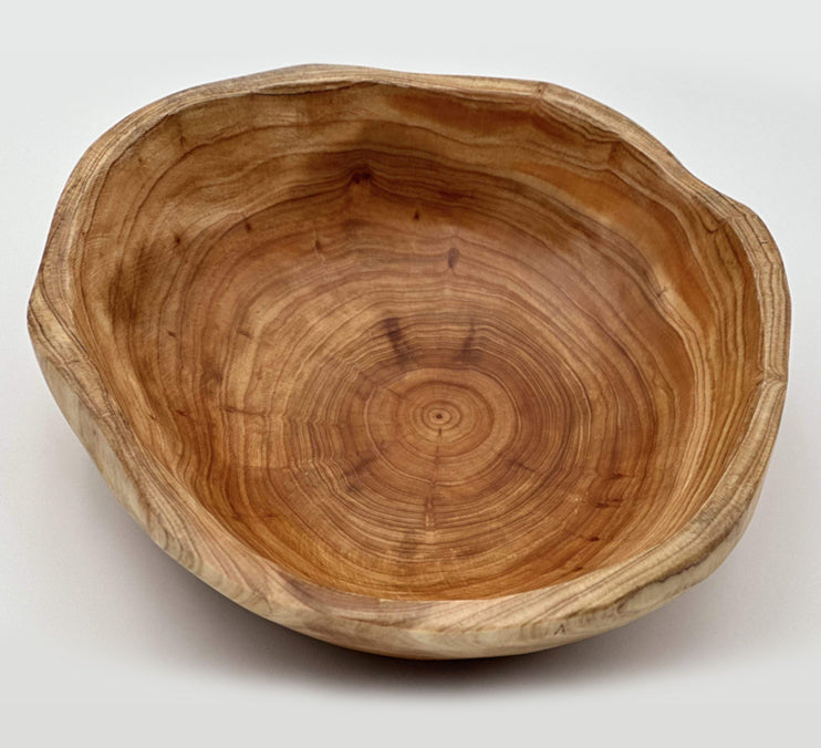 Cedar Live Edge Hand-carved Bowls, Various Sizes