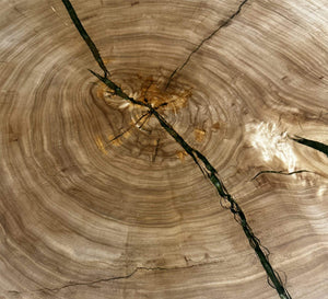 Cottonwood Coffee Table 36x36x2 Inches, Finished With Rubiomoncot
