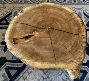 Cottonwood Coffee Table 36x36x2 Inches, Finished With Rubiomoncot