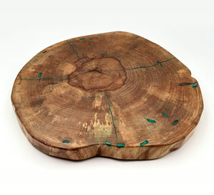 Lazy Susan, Pecan With Odie's Oil 19x19x1 3/4