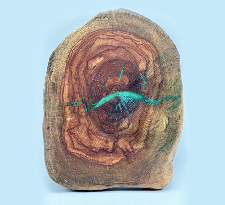 Lazy Susan, Live Edge, Organic Food Safe Finish