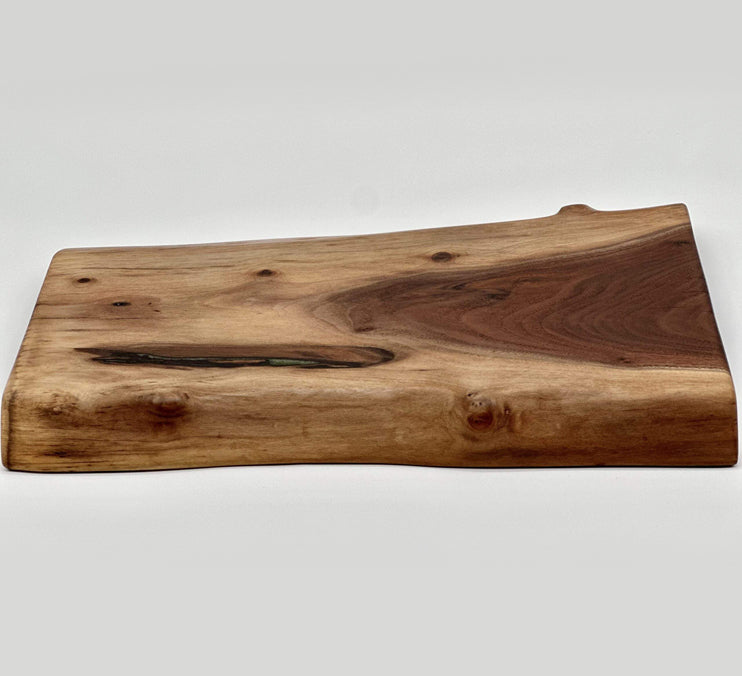 Live Edge Walnut Charcuterie Board 17.25x11.25x1.25 Inches