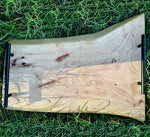 Pecan Live Edge Charcuterie Board/ Tray