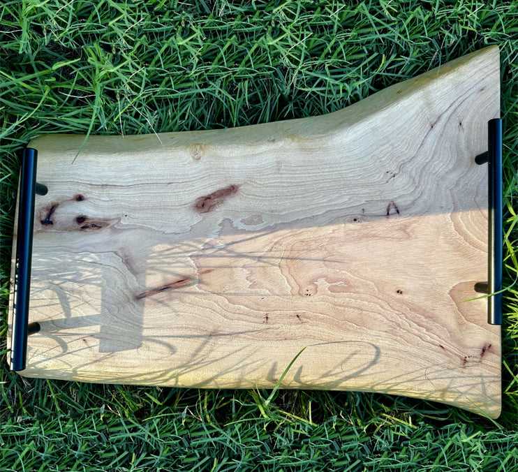 Pecan Live Edge Charcuterie Board/ Tray