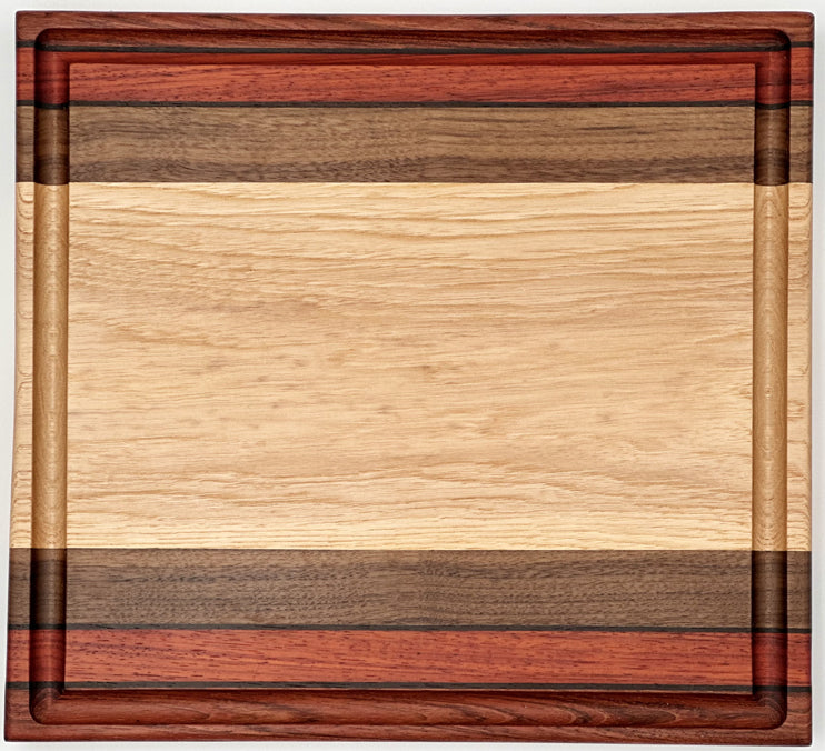 Walnut, Paduk, Maple, Pecan, Zebra wood Cutting Boards, Various sizes