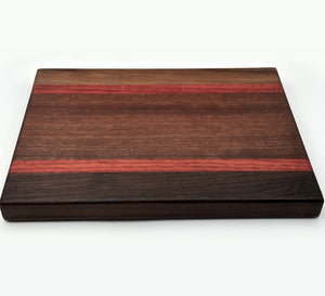 Walnut, Paduk, Maple, Pecan, Zebra wood Cutting Boards, Various sizes